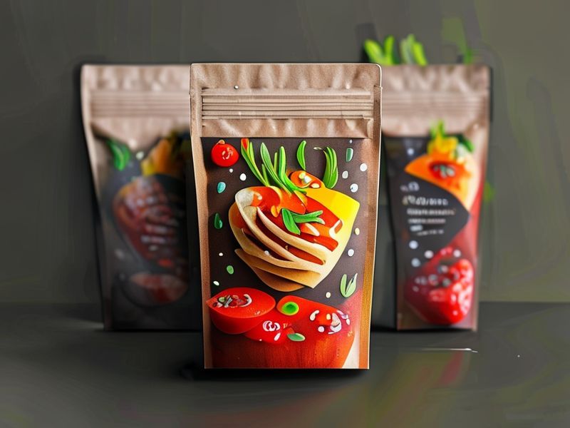 现代品牌外卖包装设计